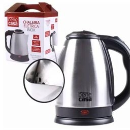 Chaleira Elétrica Inox Jarra com 1,8 Litros Kz - 18l 110v - 3