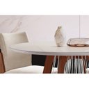 Ver imagem 6 de Conjunto Mesa Tampo Vidro/MDF com 4 Cadeiras Sala de Jantar Cítara Mônaco Yescasa