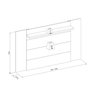 Painel para TV até 60 Polegadas Aurora Linea Brasil - 4