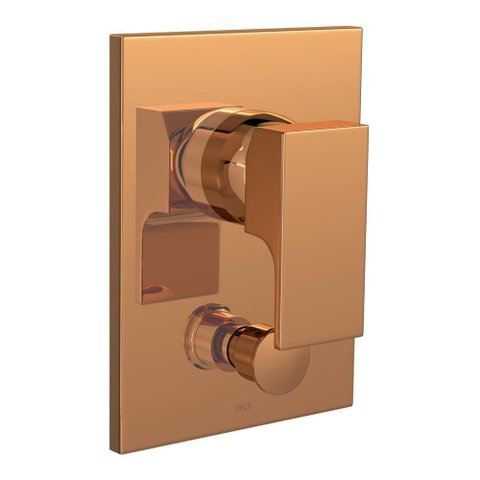 Misturador Monocomando 4 Vias de Parede Chuveiro Unic 3/4" Red Gold - 2994.gl90.rd