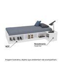 Ver imagem 5 de Cama Infantil/Juvenil Multifuncional Trinity com Mesa de Cabeceira Casatema MadeiraOriginals