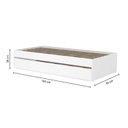 Ver imagem 3 de Bicama Infantil /Juvenil Atenas Casatema MadeiraOriginals