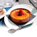 Ver imagem 3 de Conjunto de 6 COLHERES SOBREMESA Laguiole LA TOUR Luxo com bandeja de madeira- verde