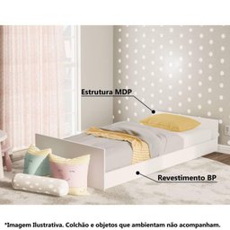 Cama Infantil Montessoriana Reversível Atenas Casatema - 5