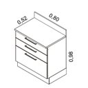 Ver imagem 6 de Cozinha Completa 6 Peças 10 Portas 6 Gavetas Exclusive Itatiaia