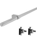 Ver imagem 3 de Barra De Utensílios Suporte De Cozinha Redondo Aço Inox 50cm