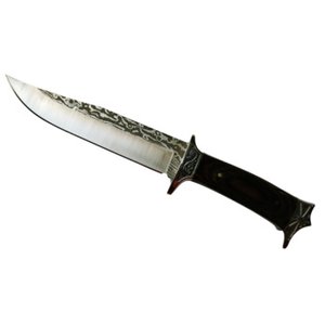 Faca para Churrasco Profissional Luxo Super Afiada C/ Bainha