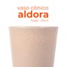 Vaso Cônico Aldora Bege 45 Terrano - 2