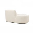 Ver imagem 6 de Sofá Eron Orgânico 3 Lugares 180cm Braço Esq. Bouclé Off White - Nexta Casa