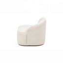 Ver imagem 4 de Sofá Eron Orgânico 3 Lugares 180cm Braço Esq. Bouclé Off White - Nexta Casa