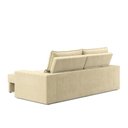 Ver imagem 4 de Sofá com Chaise Larissa 4 Lugares Retrátil Reclinável 232cm Bege Cialar Móveis