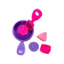 Ver imagem 4 de Mini Cozinha Rosa Fogão Forno Liquidificador Espátula