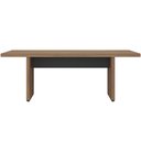 Ver imagem 3 de Mesa para Escritório Reunião 204x90xm Atria Executiva A02 Nogal Preto - Lyam Decor