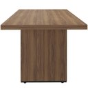 Ver imagem 6 de Mesa para Escritório Reunião 204x90xm Atria Executiva A02 Nogal Preto - Lyam Decor