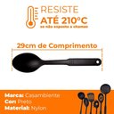Ver imagem 5 de Colher de Arroz de Nylon Preto 29cm - Casambiente