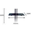 Ver imagem 3 de Rack Airon Simply 45/2 C Black Glass Black