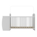 Ver imagem 5 de Berço Cômoda com Colchão Incluso Colinho de Mãe Multimóveis Mp4304 Branco