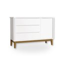 Ver imagem 5 de Jogo de Quarto Bebê Completo 3 Portas Classic Branco Pés Madeira