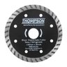 Disco Diamantado Turbo 110 X 20mm - Kit 3 Pecas - Thompson - 1