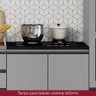 Cozinha Compacta de 07 Peças com Cristaleira de Vidro Ketlin Henn - 5