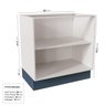 Cozinha Modulada 7 Peças sem Tampo 3 Aéreos 3 Balcões e Torre Quente Arizona CabeCasa MadeiraMadeira - 15