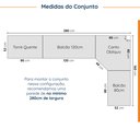 Ver imagem 3 de Cozinha Modulada 7 Peças 3 Aéreos 3 Balcões e Torre Quente Arizona CabeCasa MadeiraOriginals