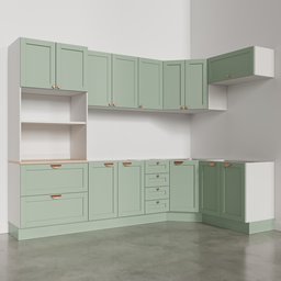Cozinha Modulada 7 Peças sem Tampo 3 Aéreos 3 Balcões e Torre Quente Arizona CabeCasa MadeiraMadeira - 8