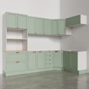 Ver mais imagens de Cozinha Modulada 7 Peças 3 Aéreos 3 Balcões e Torre Quente Arizona CabeCasa MadeiraOriginals