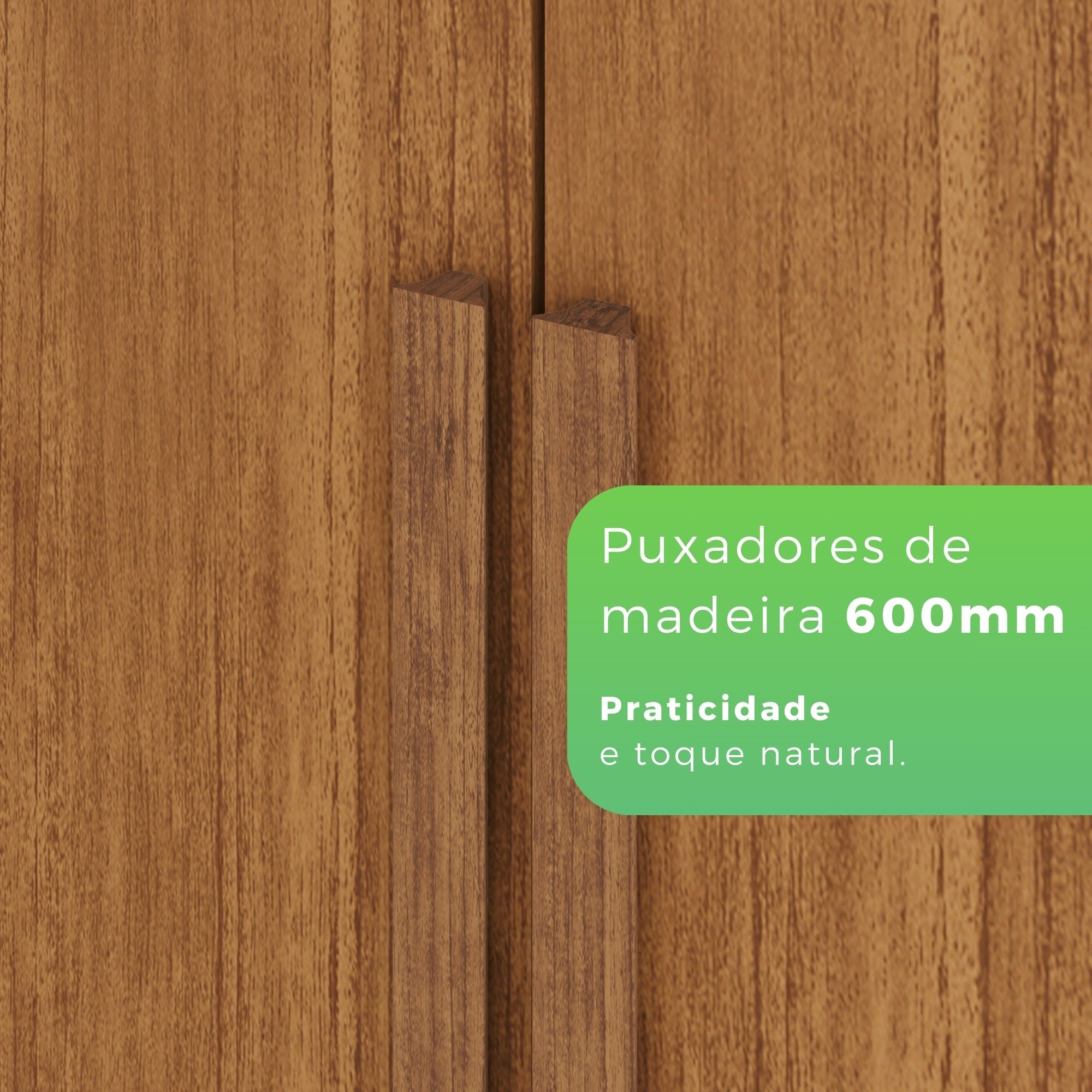 Guarda Roupa Casal com Espelho 6 Portas 4 Gavetas Londres Prime  - 11