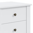 Ver imagem 3 de Kit 2 Mesas de Cabeceira Maggiore Branco - Móveis Lopas