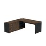 Mesa para Escritório em L Diretor 190x180cm MPB04GPE40PP ESP213  - 1
