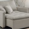 Poltrona Cama 110cm Detroid Yescasa Linho  - 10