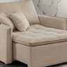 Poltrona Cama 110cm Detroid Yescasa Linho  - 10