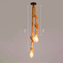 Ver imagem 4 de Luminária de Teto com Corda - Soquete E27, Ideal para Cozinha e Bar - Estilo Industrial e Vintage