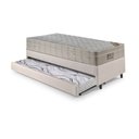 Ver imagem 7 de Bicama Box Solteiro Corino Linho 88x188x28 cm com Colchão Airtech Ortobom Molas Ensacadas