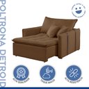 Ver imagem 4 de Poltrona Cama 110cm Detroid Yescasa