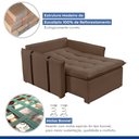 Ver imagem 7 de Poltrona Cama 110cm Detroid Yescasa