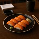 Ver imagem 5 de Jogo de 48 Pratos Rasos 26cm Wolff Class Melamina Preto Redondo Servir Sushi Petiscos Restaurante