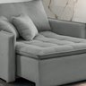 Poltrona Cama 110cm Detroid Yescasa Linho  - 10