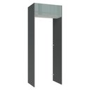 Ver imagem 1 de Porta-geladeira 83 Cm 1 Porta Basculante Cinza/branco/cinza Lux Madesa