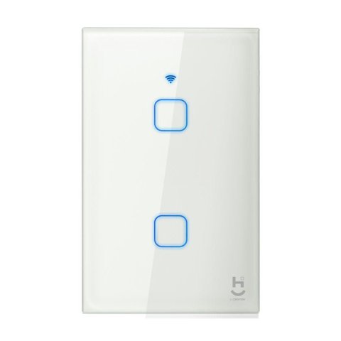 Interruptor Inteligente Touch para Automação 2 Botões