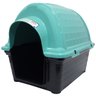 Casinha de Cachorro Cão e Gato Plástica Iglu Número 4 Porte Médio Verde Furacão Pet N4,0 0890 - 1