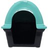 Casinha de Cachorro Cão e Gato Plástica Iglu Número 4 Porte Médio Verde Furacão Pet N4,0 0890 - 3