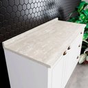 Ver imagem 2 de Balcão de Cozinha com Tampo Henn Americana 120cm 2 Portas Clássico