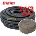 Ver imagem 1 de Kit 25m Tubo Dreno Corrugado + Camisa Geotextil 2.1/2 65mm