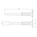 Ver imagem 4 de Talhadeira Sextavada 10" Tramontina com Empunhadura Tramontina