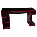 Ver imagem 3 de Mesa para Computador Notebook Gamer Pro Preto-vermelho - Fit Mobel