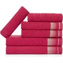 Ver imagem 1 de Jogo de Toalhas Luxury Soft Beka 360 G-m² 2 Banho + 2 Rosto + 2 Piso Luxo Cereja