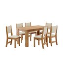 Ver imagem 2 de Conjunto Sala de Jantar com 5 Cadeiras Tower Bege/Mel