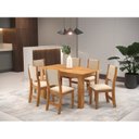 Ver imagem 1 de Conjunto Sala de Jantar com 5 Cadeiras Tower